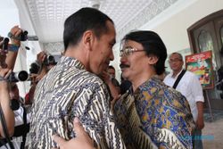 DUKUNG JOKOWI: Setiawan Djody dan Adhyaksa Dault Temui Jokowi