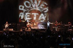 KONSER MUSIK : Aksi Power Metal dalam Rock Rising 2017 Guncang Solo