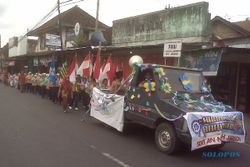 SAMBUT RAMADAN, Ratusan Siswa SDIT AN Najah Ikuti Karnaval