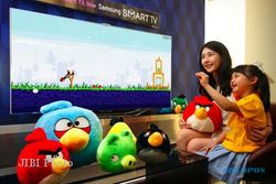 ANGRY BIRDS Bisa Dimainkan di TV Pintar Samsung