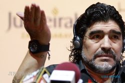 KISAH TRAGIS : Video Maradona Pukul Kekasih Beredar di Dunia Maya