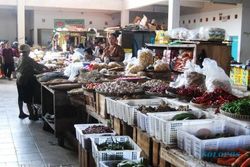  Persediaan Sembako di Pasar Tradisional Klaten Aman