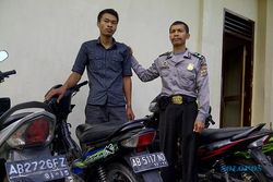 MALING MOTOR NGAKU TNI