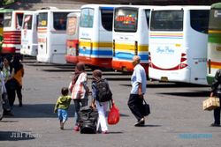 MUDIK LEBARAN 2014 : Terminal Jombor Siapkan 250 Bus untuk Pemudik