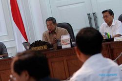 Presiden SBY Pimpin Sidang Kabinet Bahas Persiapan Lebaran