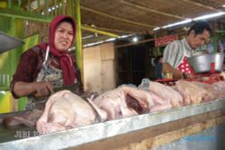 DAGING AYAM: Jelang Lebaran, Harga Daging Ayam Meroket