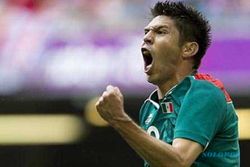 Striker Meksiko Peralta Ukir Gol Tercepat di Olimpiade