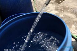 KEKERINGAN SRAGEN : PDAM Salurkan 576.000 Liter Air Bersih ke 7 Kecamatan