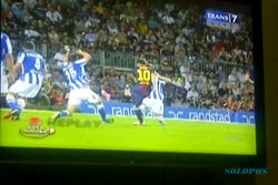 LIGA SPANYOL: Messi Tampil Impresif, Barca Gulung Sociedad 5-1