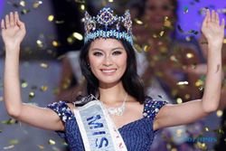 Miss China Yu Wenxia  Raih Gelar Miss World 2012