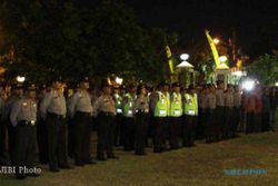 PENGAMANAN LEBARAN: Di Malam Takbiran Polisi Fokus Pengamanan di Perbatasan Kota