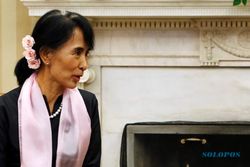 Suu Kyi Terima Medali Emas Kongres AS dan Bertemu Obama