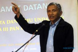 PILKADA JAKARTA : Ikut Demo Anti-Ahok, Amien Rais Dibela PAN