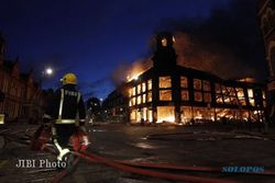 Pabrik Mesin Jahit Terbakar di Moskow, 14 Tewas