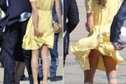 Upsss! Celana Dalam Kate Middleton Kelihatan