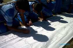  Ratusan Anak Selo Peringati Hari Aksara Internasional