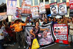   Pedagang dan Tukang Becak Gelar Doa Bersama untuk Jokowi