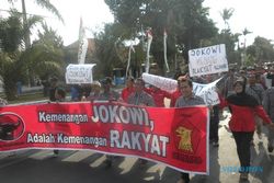 Jokowi Menang, Kader PDIP Long March