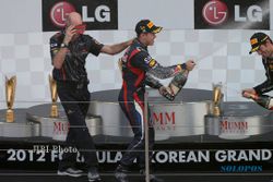 GP F1 Korea: Red Bull Finis 1-2 di Korea, Vettel Juara