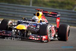 GP F1 BELGIA: Pecundangi Hamilton, Vettel Juara Lagi