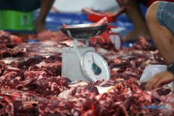 Di Solo, Pasokan Daging Sapi Turun Hingga 50%