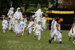 Beri Motivasi Anak, 220 Anak Ikuti Manasik Haji Kecil