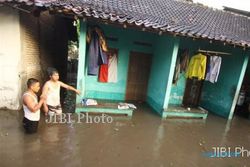 Hujan Lebat,Gondokusuman dan Umbulharjo Terendam  Banjir 