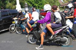 PELAJAR BAWA MOTOR: Satlantas Polresta Solo Dukung Rencana Pelarangan Dari Pemkot Solo