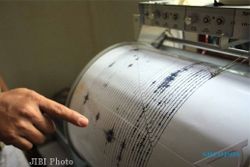  Gempa Guncang Gorontalo Utara