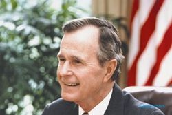 Mantan Presiden AS, George HW Bush Dirawat Karena Bronkitis