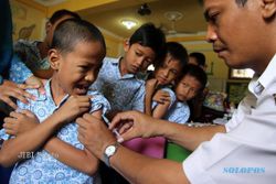 Capaian Imunisasi Anak Sekolah di Jogja Belum Sesuai Target