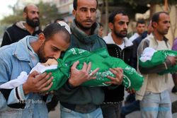 KRISIS GAZA: Israel Makin Banyak Bunuh Anak-Anak, Diplomat Internasional Sibuk Upayakan Perdamaian