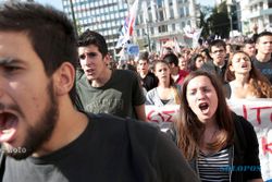 Krisis Eropa: Yunani Kembali Hadapi Mogok Nasional