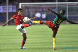 INDONESIA VS KAMERUN: Kembali Berakhir Imbang