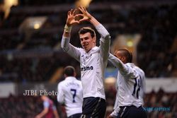  Bale Hat-trick, Spurs Bungkam Villa 4-0