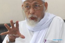 Sesak Nafas dan Menggigil, Abu Bakar Ba'asyir Dirawat Intensif di Rumah Sakit