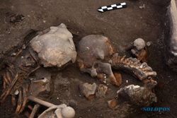 Arkeolog Meksiko Temukan Kerangka Manusia Berusia 800 Tahun