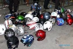 PENCURIAN SOLO : Satpol PP Solo Bekuk DPO Maling Helm di Balai Kota