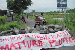 TOL SEMARANG-SOLO : Blokade Jalan di Ngargosari Ampel Akhirnya Dibuka