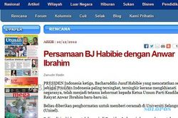  Koran Utusan Malaysia Sebut BJ Habibie "Pengkhianat Bangsa"