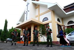 PENGAMANAN NATAL : Rawan Teror, 18 Gereja di Klaten Dipantau Ketat