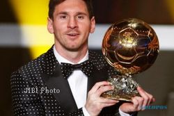 Messi Ukir Rekor Baru Sebagai Pemain Terbaik 2012