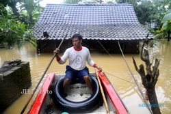 Jadi Langganan Banjir, Warga Desa Kadokan Sukoharjo Sudah Siapkan Jalur Evakuasi