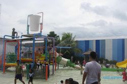 Taman Wisata Air di Bantul Diserbu Pengunjung
