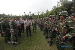 PENGAMANAN TAHUN BARU: Operasi Selesai, Personel TNI Ditarik