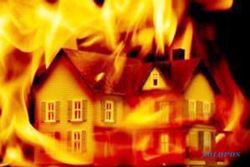 KEBAKARAN WONOGIRI : Rumah Terbakar, Pemilik Rumah Tewas