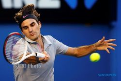 AUSTRALIA OPEN 2013: Federer Buyarkan Asa Tuan Rumah