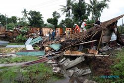 ANGIN KENCANG SOLO : Kota Solo Diterjang Angin Kencang, Pohon Bertumbangan