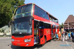 Hore, Bus Tingkat Werkudara Solo Sudah Boleh Masuk Wilayah Sukoharjo