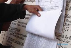    PILEG 2014: Lagi, Data Pemilih Sukoharjo Menyusut